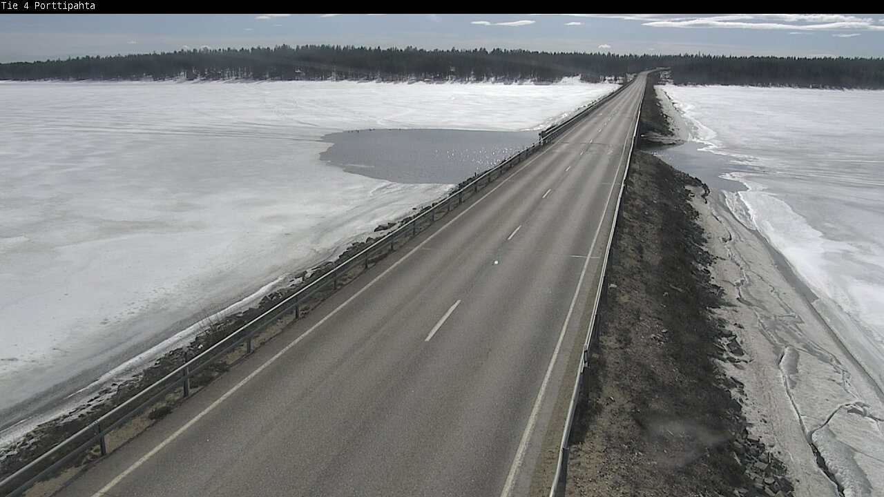 Kelikamerat Kuva Tie 4 Sodankylä, Porttipahta, Sodankylä, Lappi