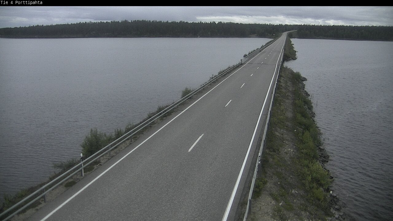 Weather Camera Image Road 4 Sodankylä, Porttipahta, Sodankylä, Lappi
