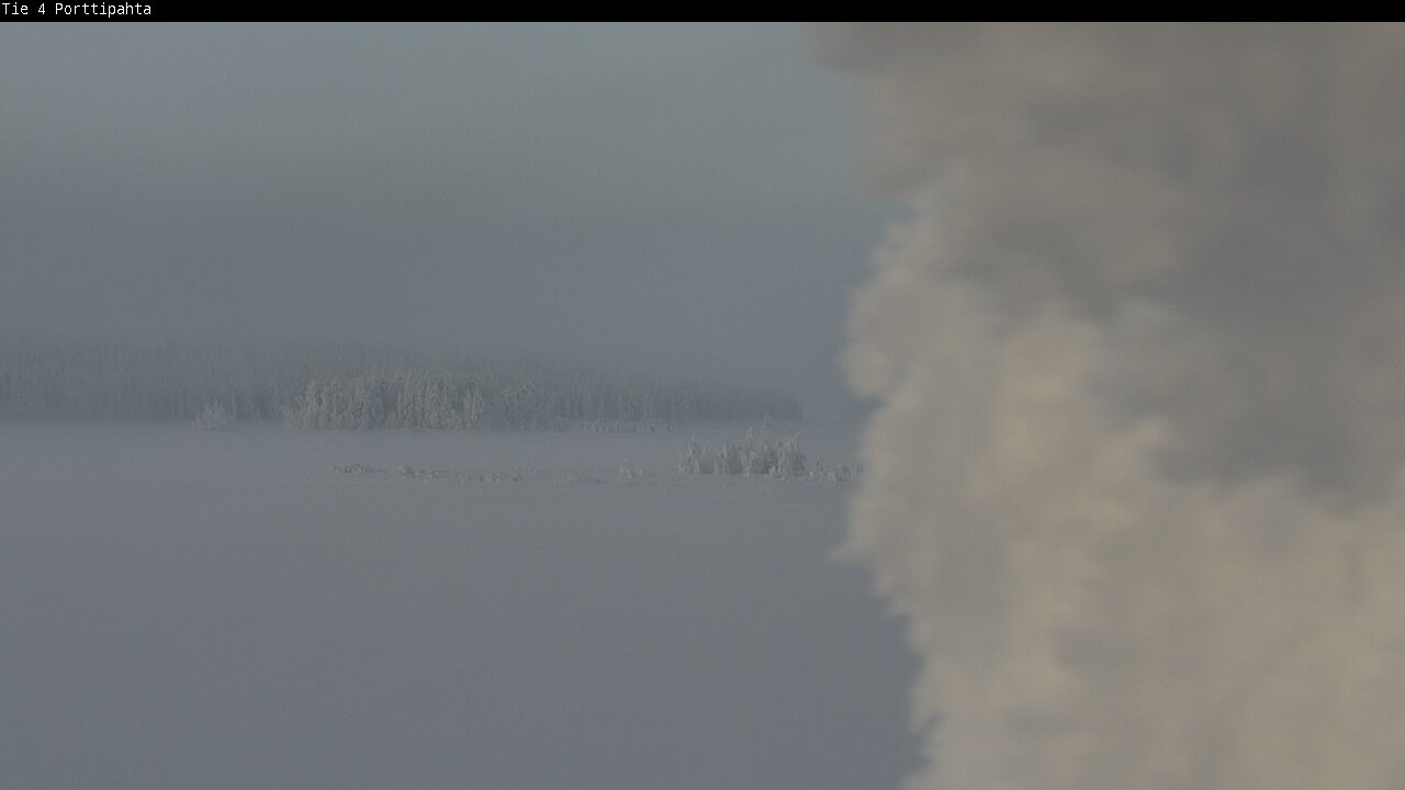 Weather Camera Image Road 4 Sodankylä, Porttipahta, Sodankylä, Lappi