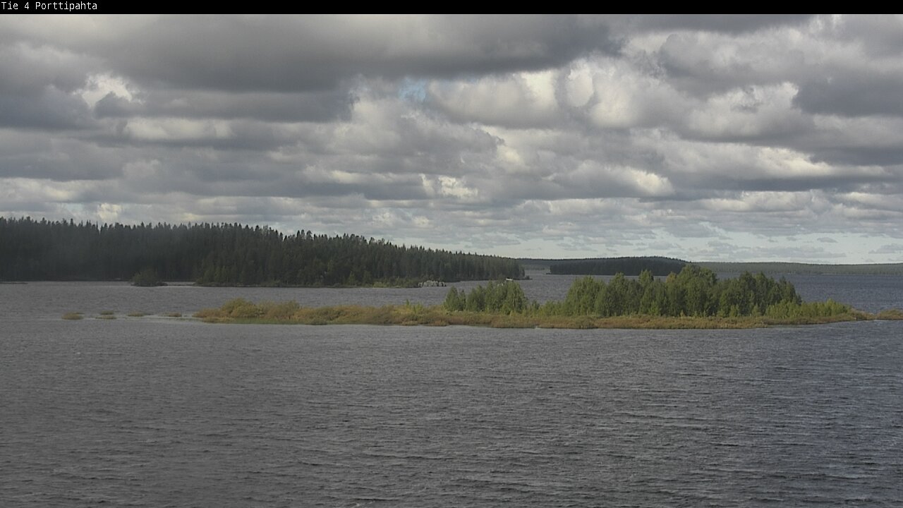 Weather Camera Image Väg 4 Sodankylä, Porttipahta, Sodankylä, Lappi