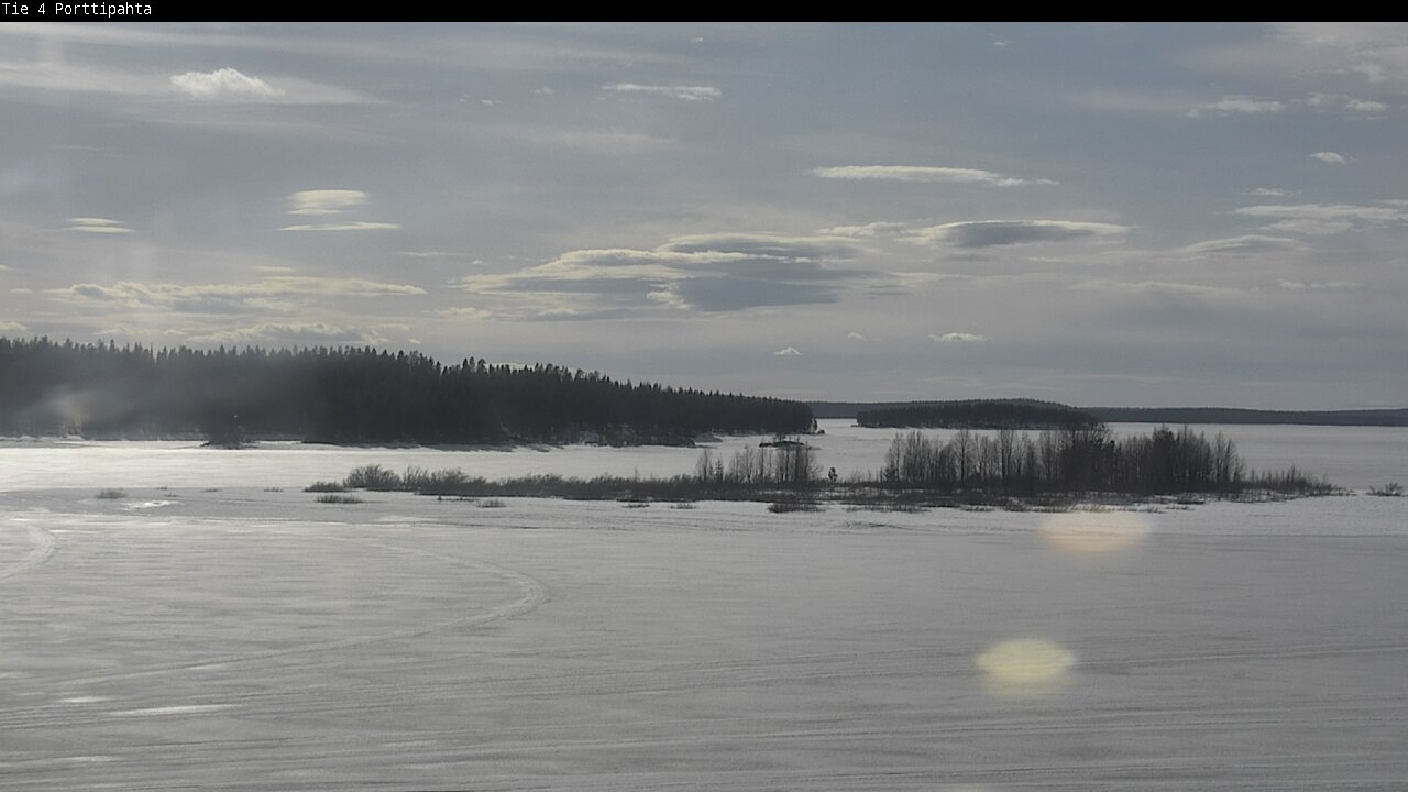Kelikamerat Kuva Tie 4 Sodankylä, Porttipahta, Sodankylä, Lappi