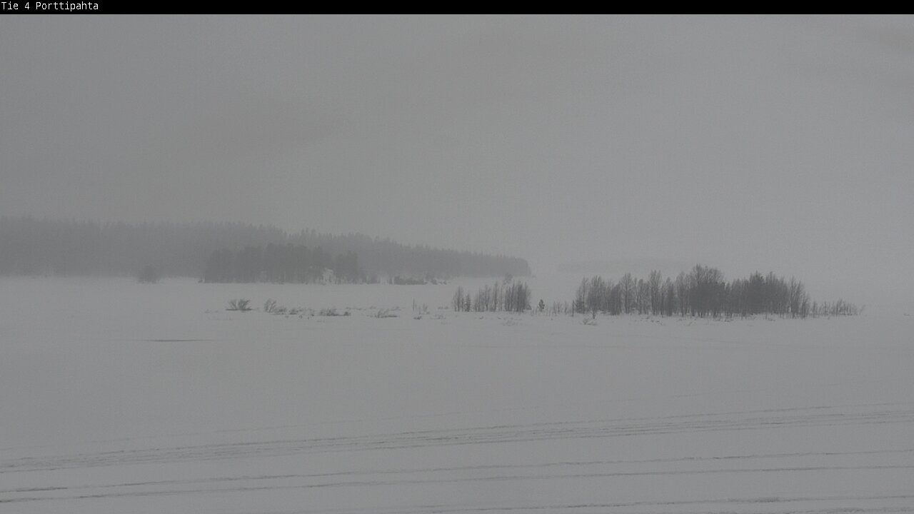 Weather Camera Image Road 4 Sodankylä, Porttipahta, Sodankylä, Lappi