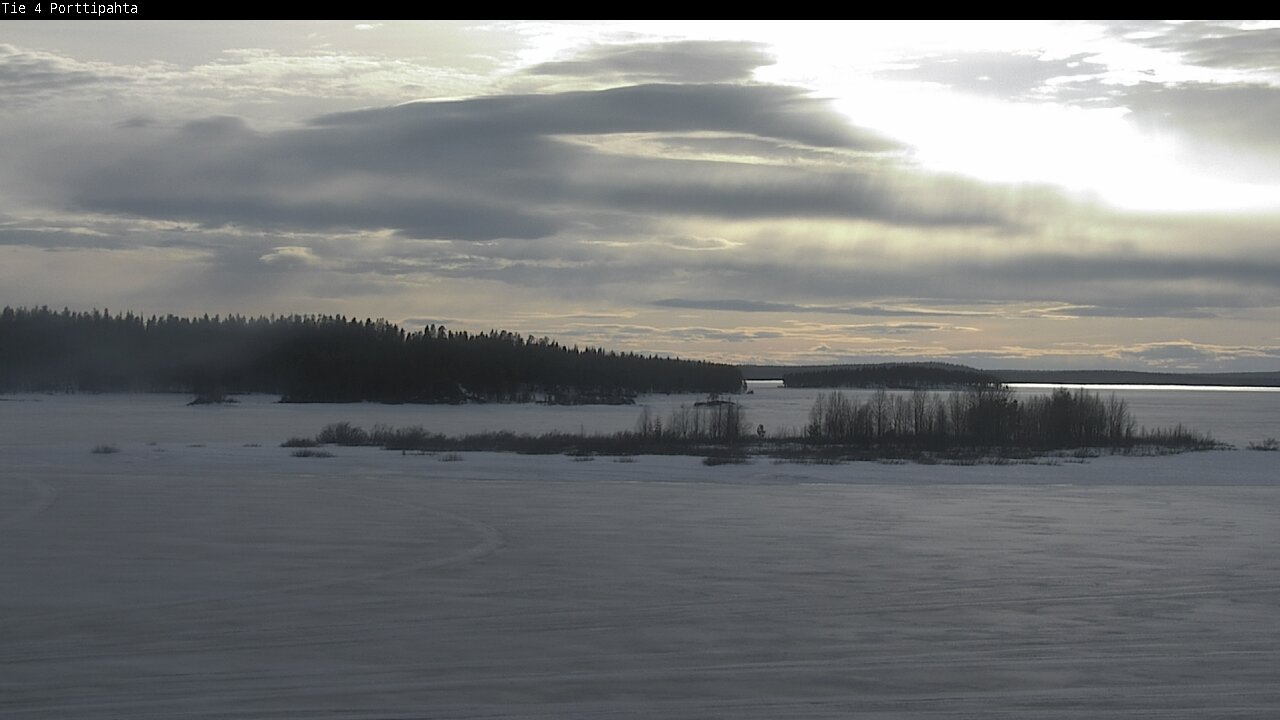 Kelikamerat Kuva Tie 4 Sodankylä, Porttipahta, Sodankylä, Lappi