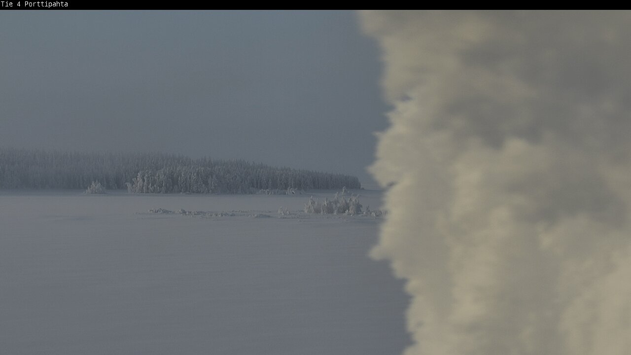 Weather Camera Image Road 4 Sodankylä, Porttipahta, Sodankylä, Lappi