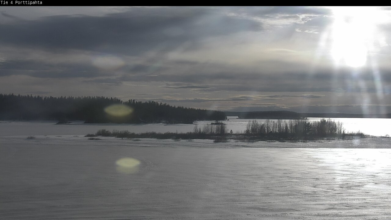 Kelikamerat Kuva Tie 4 Sodankylä, Porttipahta, Sodankylä, Lappi
