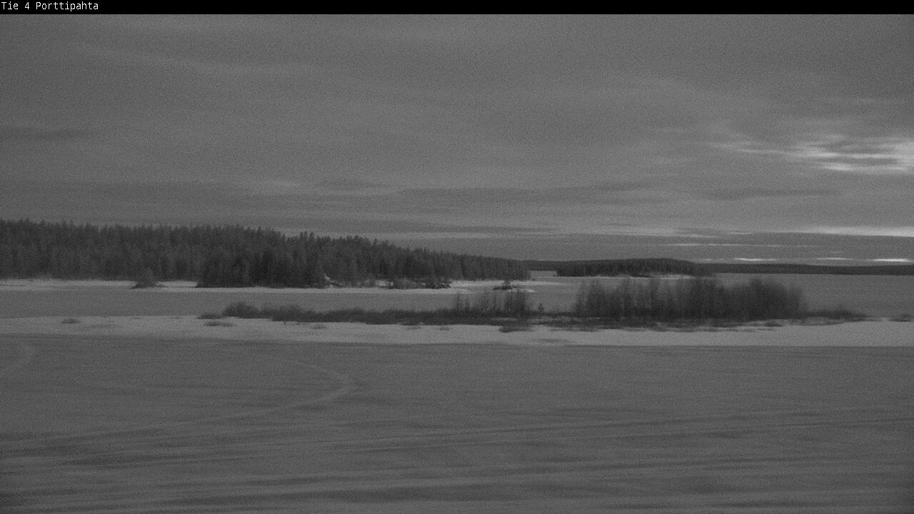 Weather Camera Image Road 4 Sodankylä, Porttipahta, Sodankylä, Lappi