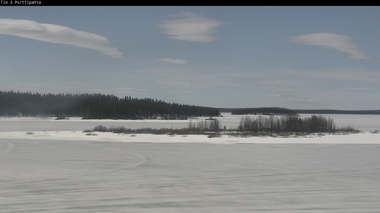 Kelikamerat Kuva Tie 4 Sodankylä, Porttipahta, Sodankylä, Lappi