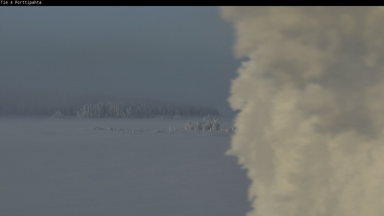 Weather Camera Image Road 4 Sodankylä, Porttipahta, Sodankylä, Lappi