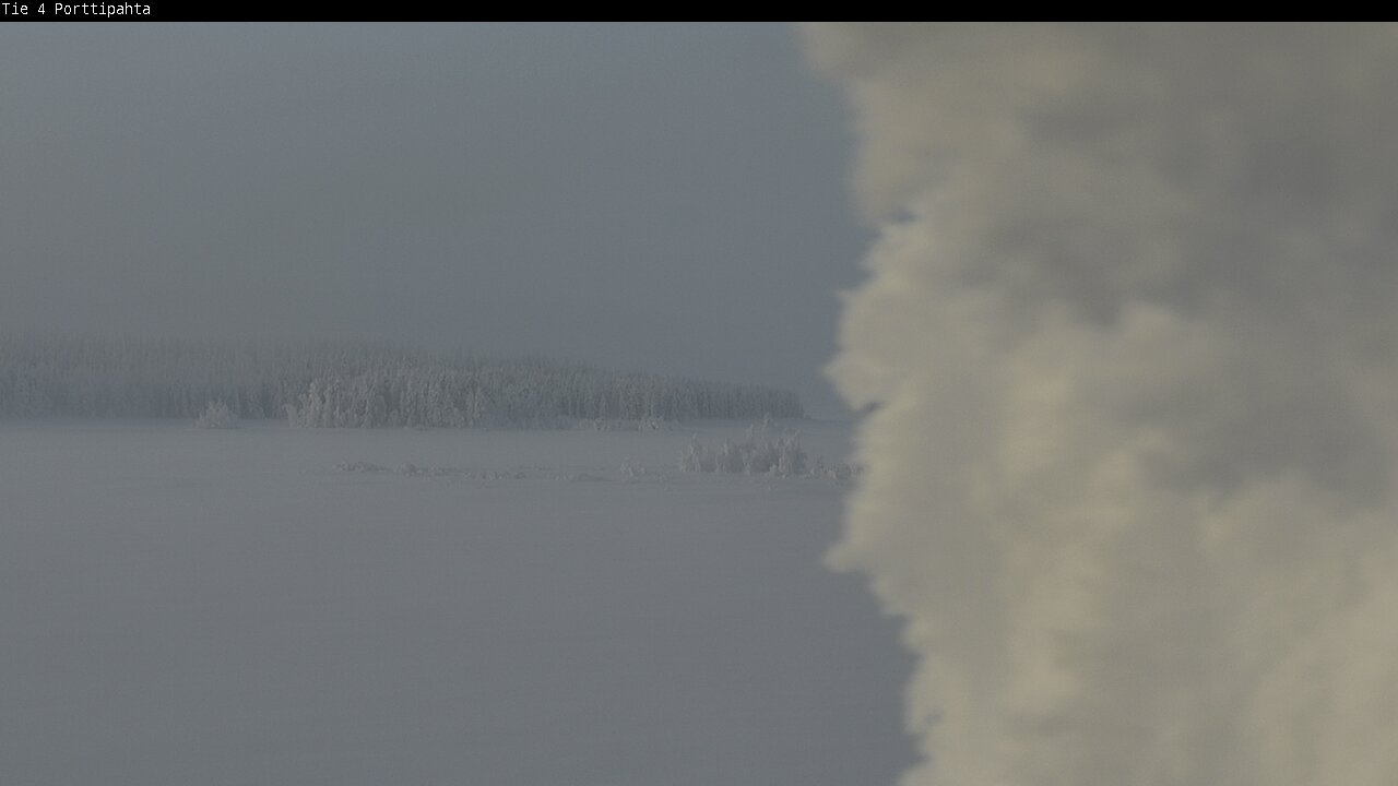 Weather Camera Image Road 4 Sodankylä, Porttipahta, Sodankylä, Lappi