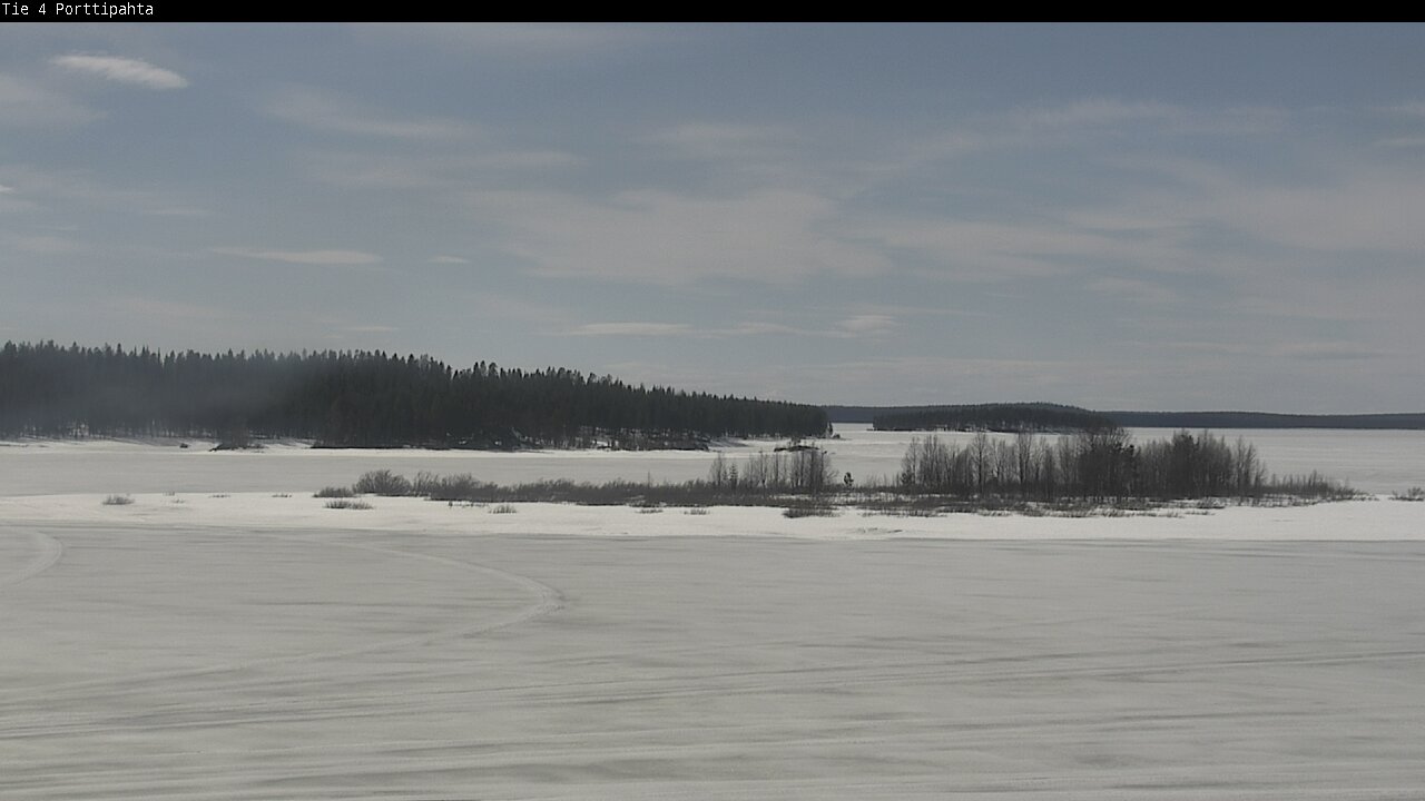 Kelikamerat Kuva Tie 4 Sodankylä, Porttipahta, Sodankylä, Lappi