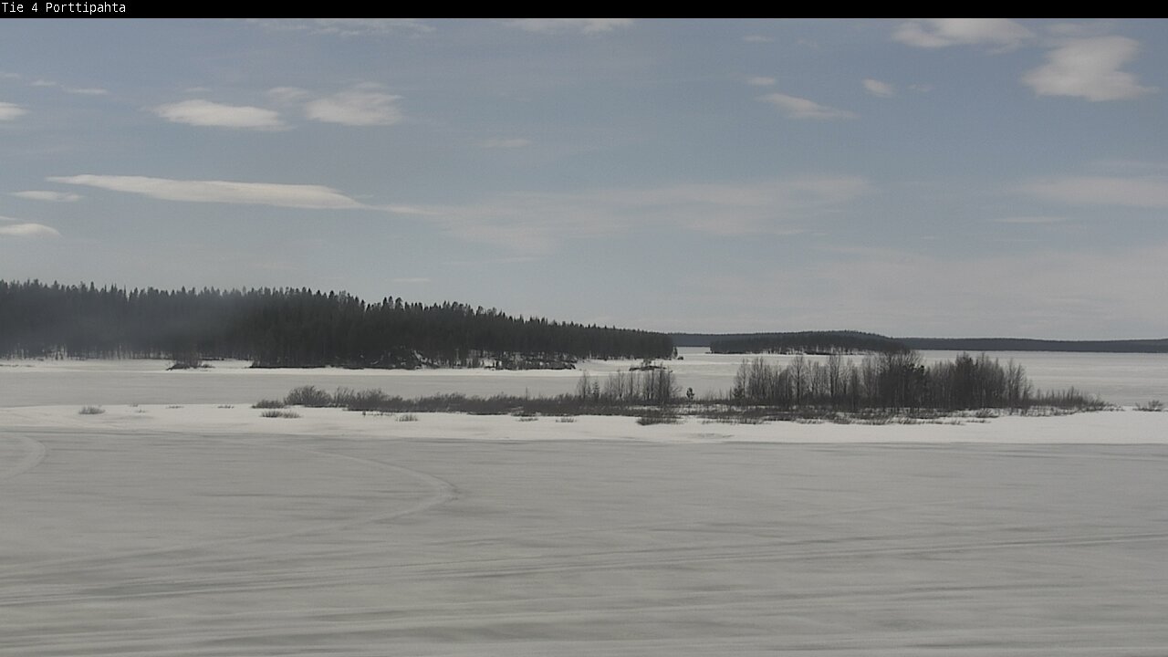 Kelikamerat Kuva Tie 4 Sodankylä, Porttipahta, Sodankylä, Lappi