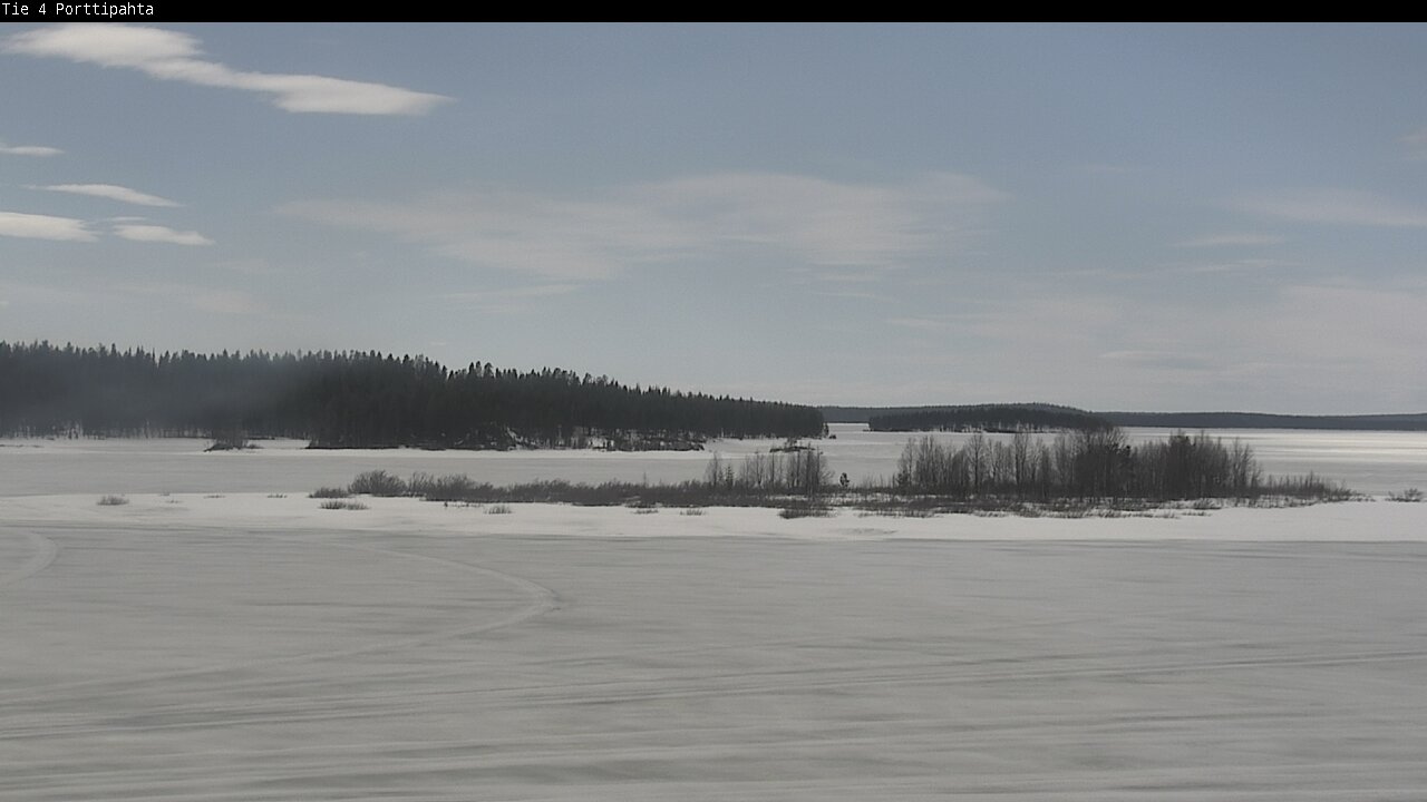 Kelikamerat Kuva Tie 4 Sodankylä, Porttipahta, Sodankylä, Lappi