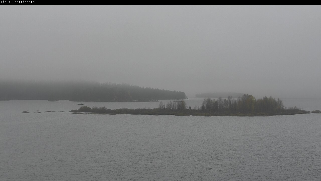Weather Camera Image Väg 4 Sodankylä, Porttipahta, Sodankylä, Lappi