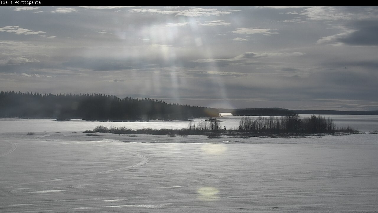 Kelikamerat Kuva Tie 4 Sodankylä, Porttipahta, Sodankylä, Lappi