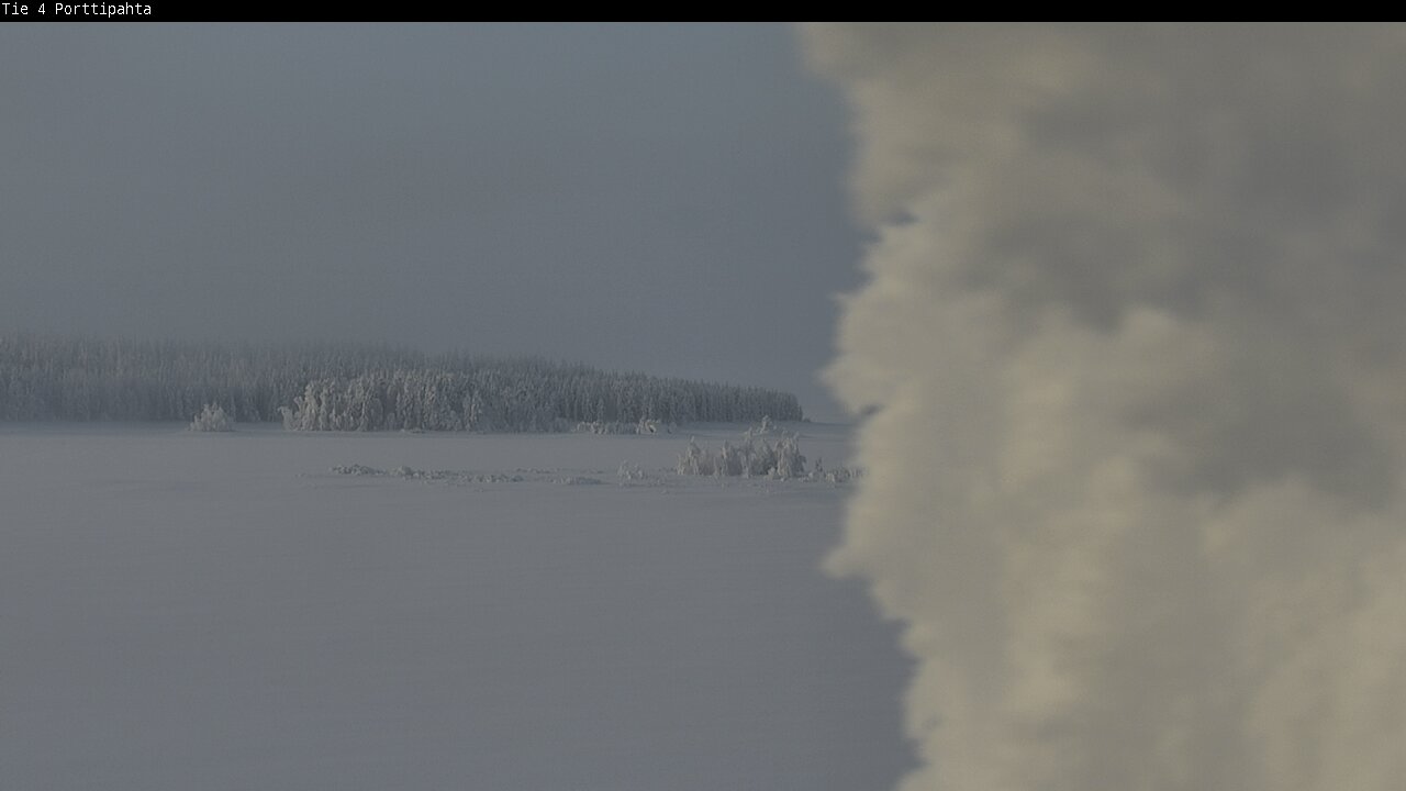 Weather Camera Image Road 4 Sodankylä, Porttipahta, Sodankylä, Lappi