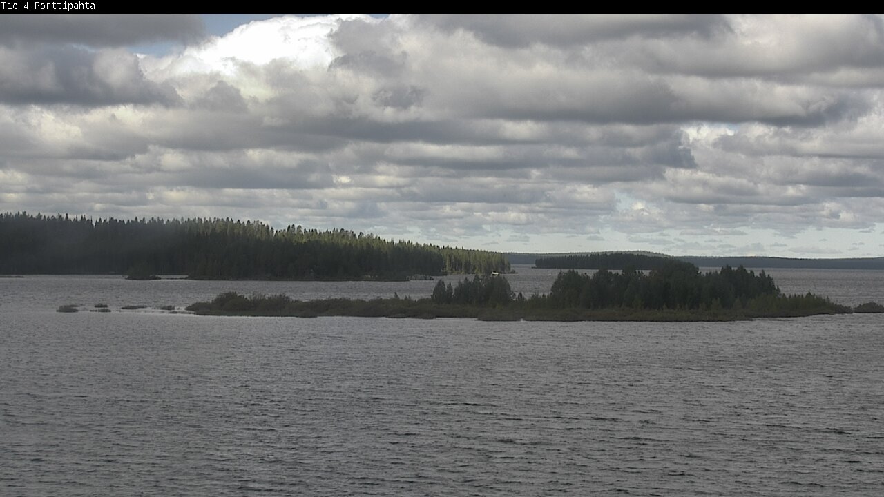 Weather Camera Image Väg 4 Sodankylä, Porttipahta, Sodankylä, Lappi