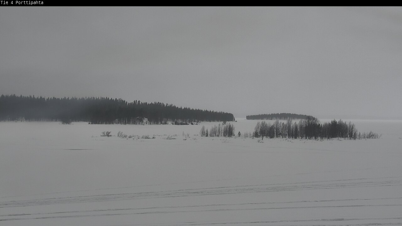 Weather Camera Image Road 4 Sodankylä, Porttipahta, Sodankylä, Lappi