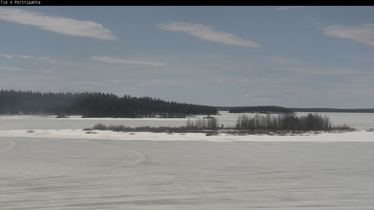Kelikamerat Kuva Tie 4 Sodankylä, Porttipahta, Sodankylä, Lappi