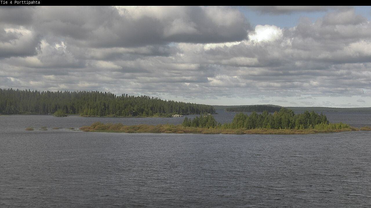 Weather Camera Image Väg 4 Sodankylä, Porttipahta, Sodankylä, Lappi