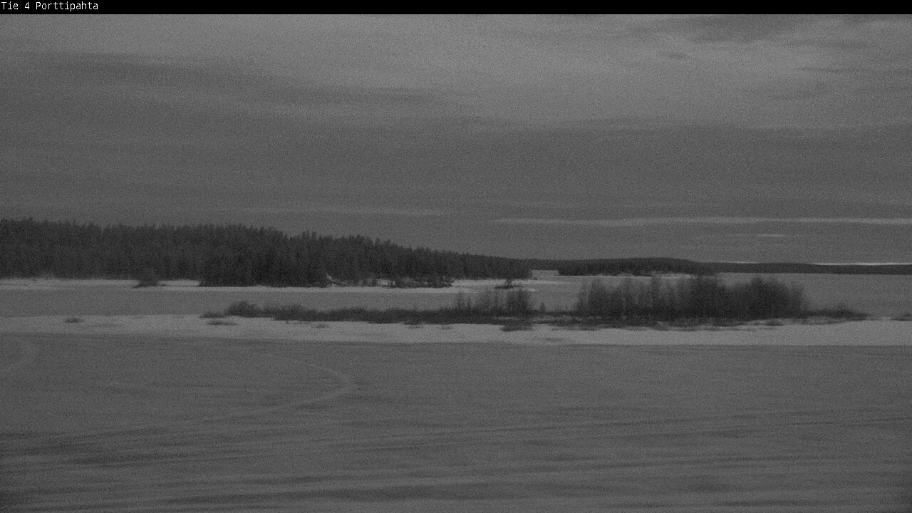 Weather Camera Image Road 4 Sodankylä, Porttipahta, Sodankylä, Lappi