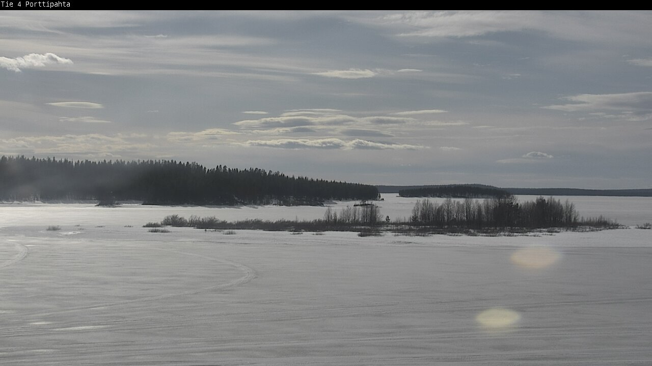 Kelikamerat Kuva Tie 4 Sodankylä, Porttipahta, Sodankylä, Lappi