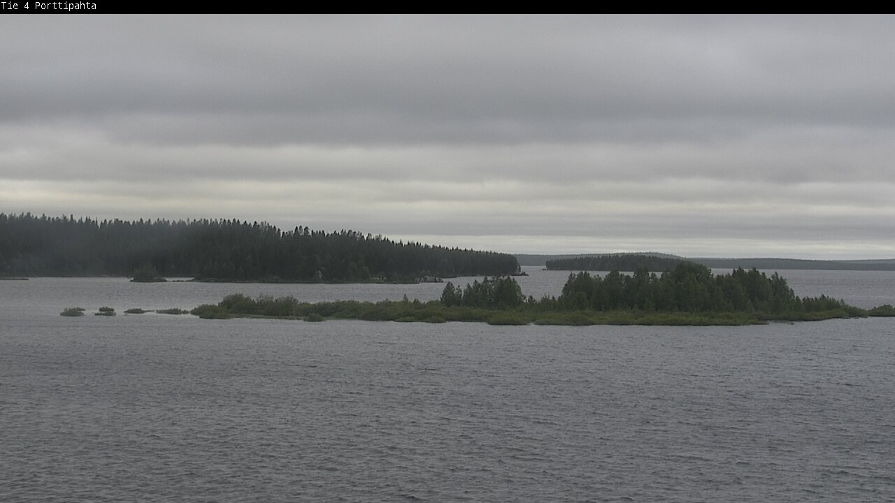 Weather Camera Image Road 4 Sodankylä, Porttipahta, Sodankylä, Lappi