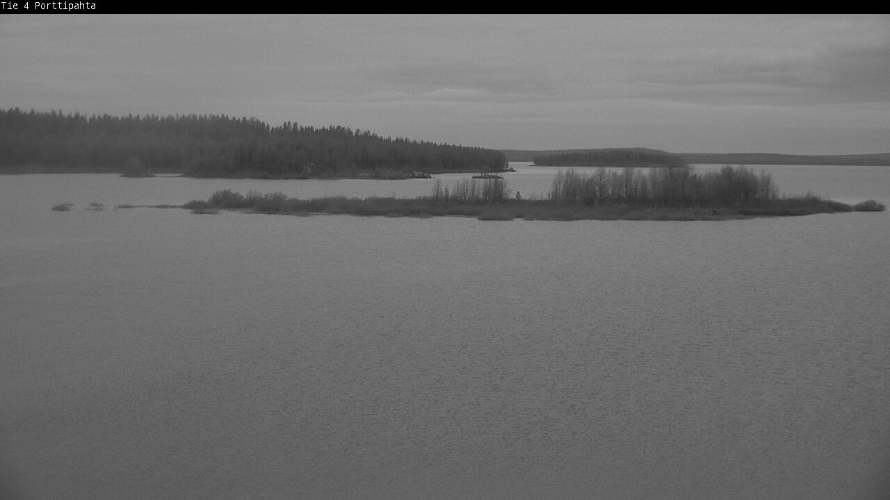 Weather Camera Image Road 4 Sodankylä, Porttipahta, Sodankylä, Lappi