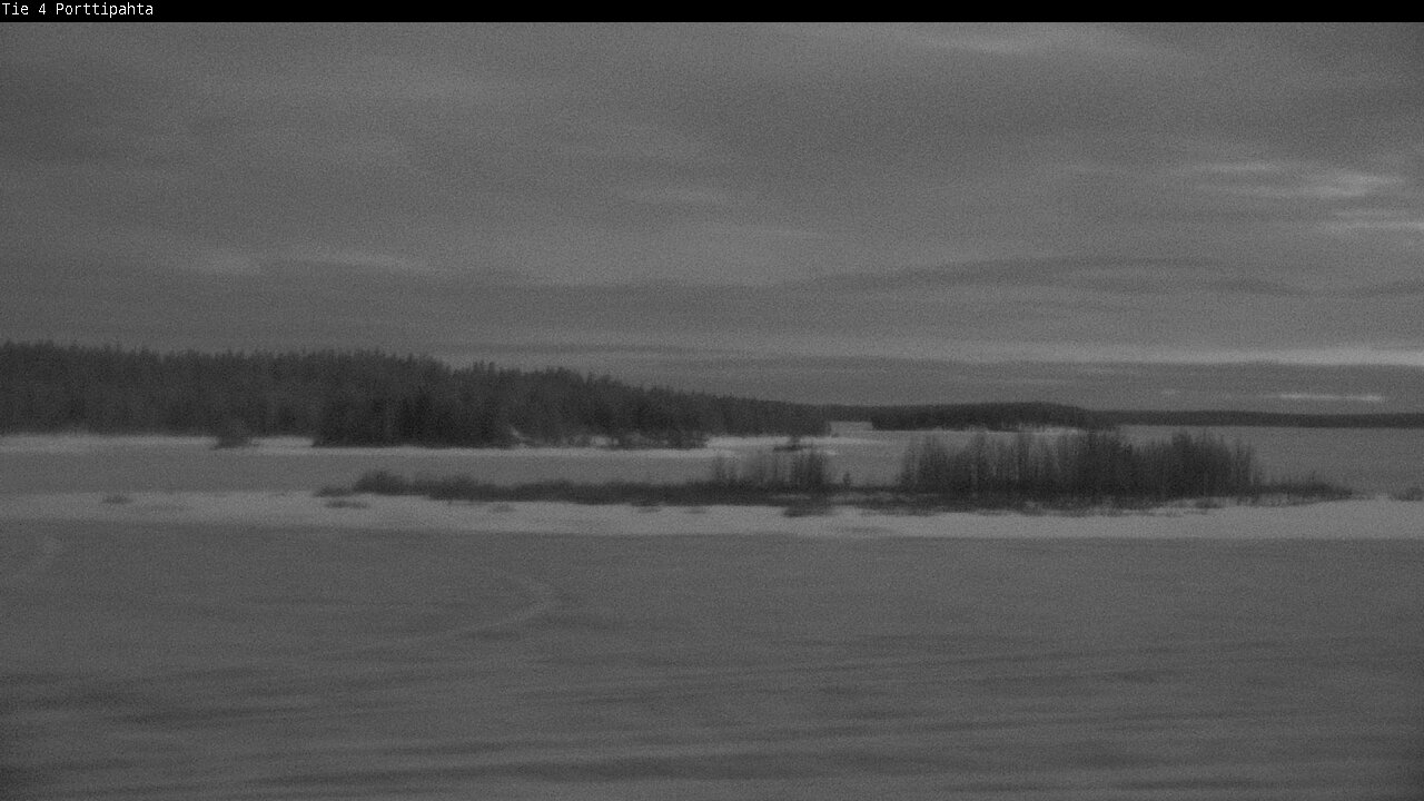 Weather Camera Image Road 4 Sodankylä, Porttipahta, Sodankylä, Lappi