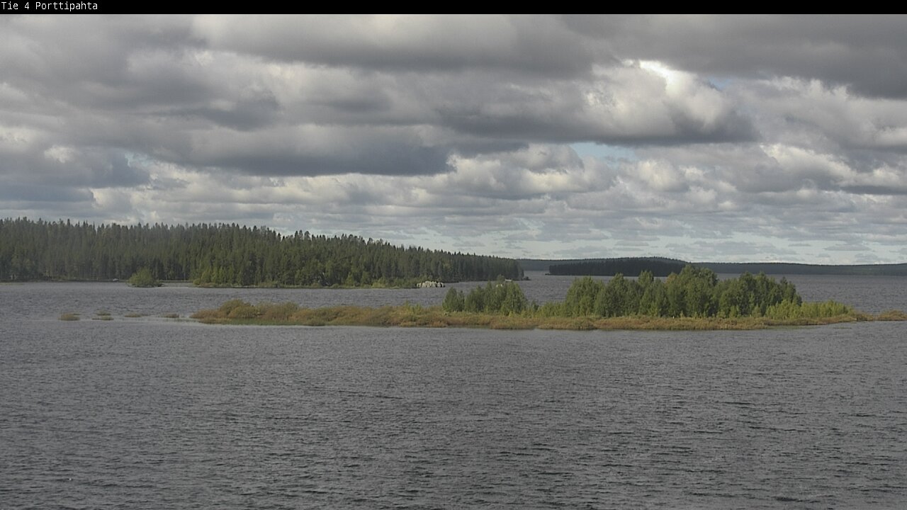 Weather Camera Image Väg 4 Sodankylä, Porttipahta, Sodankylä, Lappi
