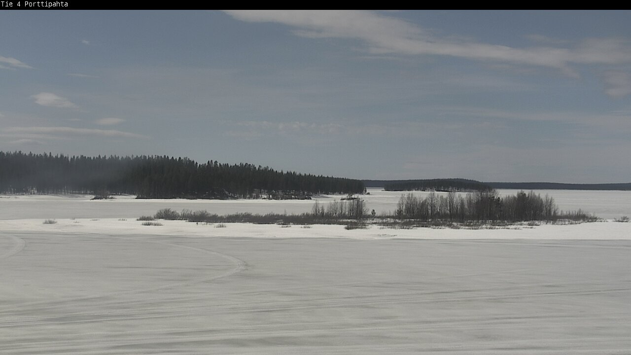 Kelikamerat Kuva Tie 4 Sodankylä, Porttipahta, Sodankylä, Lappi