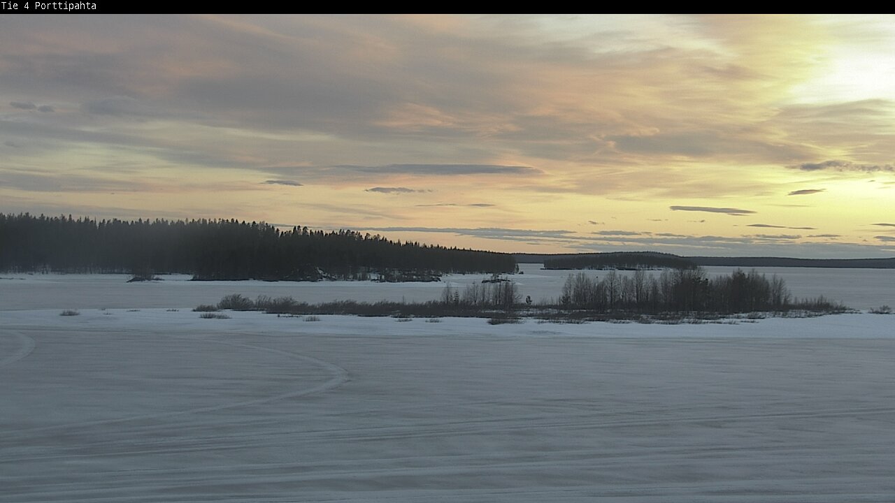 Kelikamerat Kuva Tie 4 Sodankylä, Porttipahta, Sodankylä, Lappi
