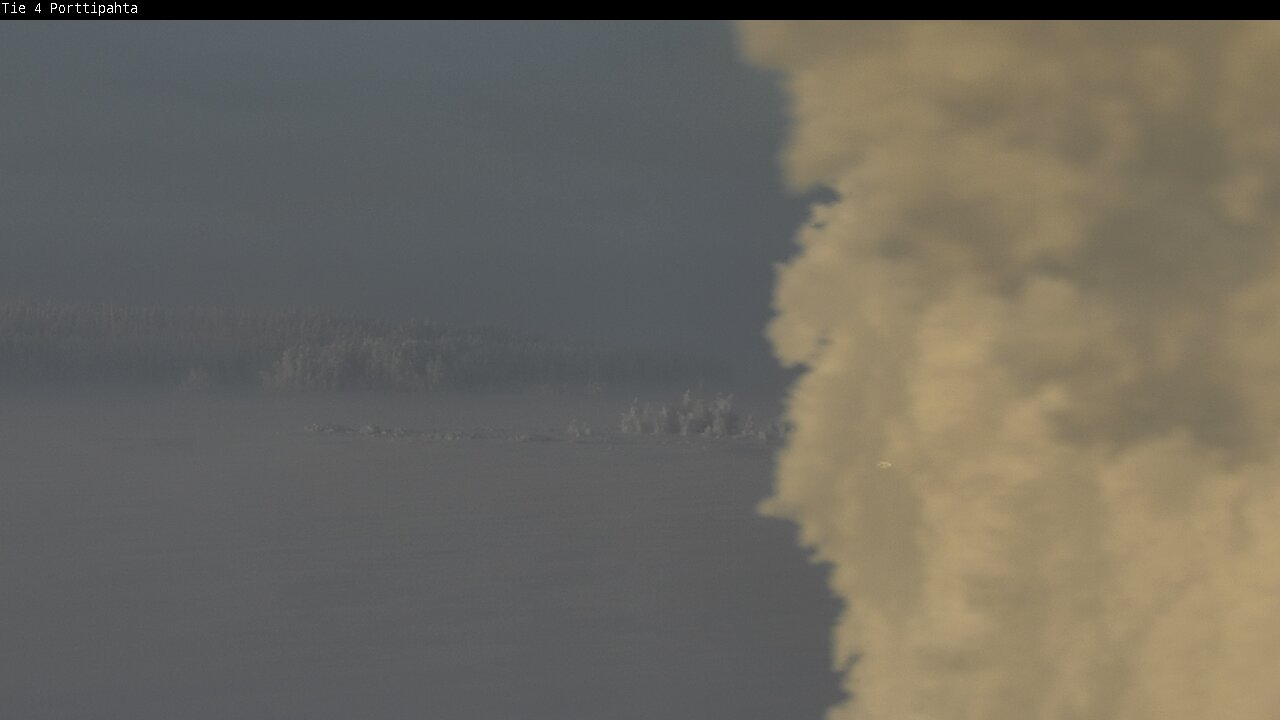 Weather Camera Image Road 4 Sodankylä, Porttipahta, Sodankylä, Lappi