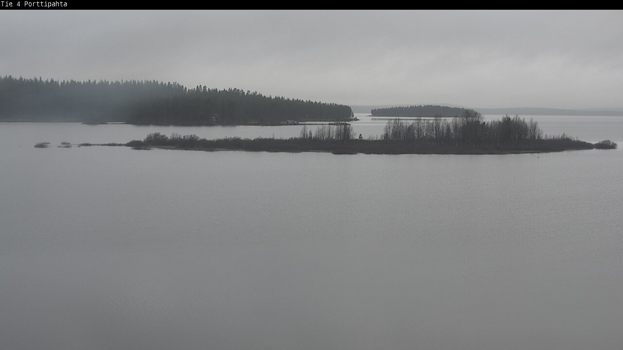Weather Camera Image Väg 4 Sodankylä, Porttipahta, Sodankylä, Lappi