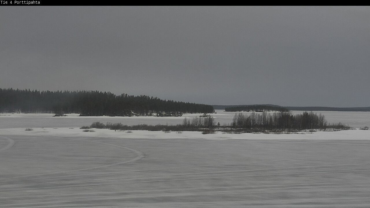 Weather Camera Image Väg 4 Sodankylä, Porttipahta, Sodankylä, Lappi