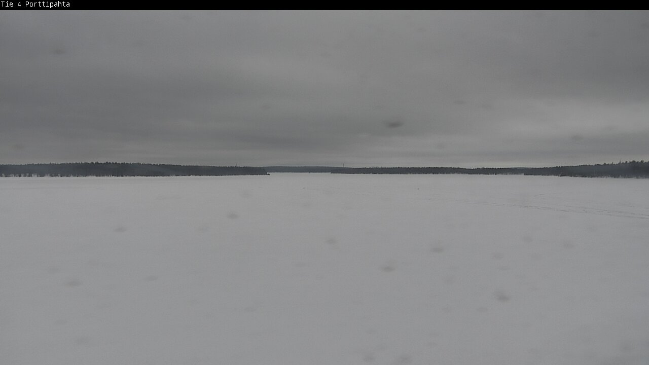 Weather Camera Image Road 4 Sodankylä, Porttipahta, Sodankylä, Lappi