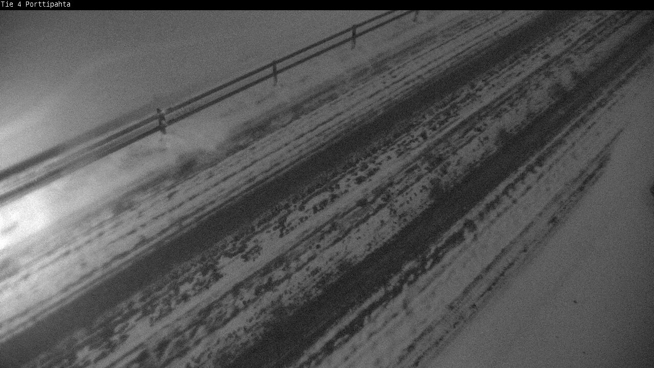 Weather Camera Image Väg 4 Sodankylä, Porttipahta, Sodankylä, Lappi