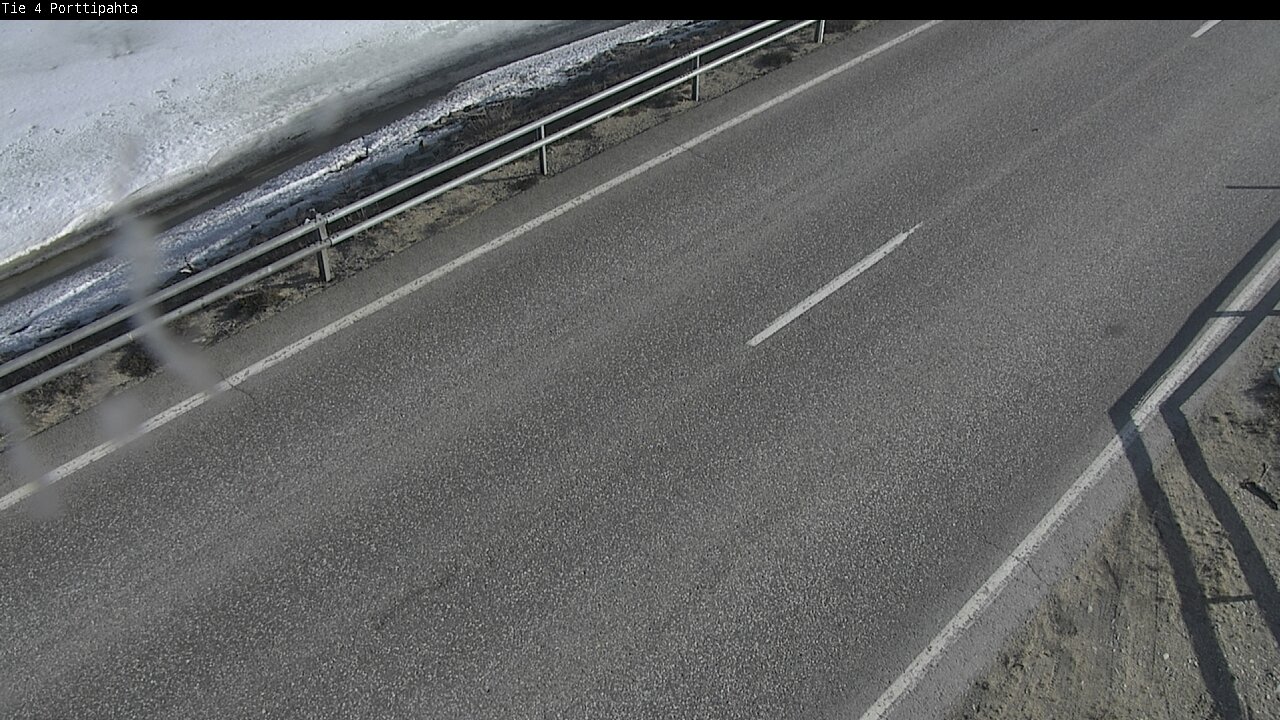 Weather Camera Image Road 4 Sodankylä, Porttipahta, Sodankylä, Lappi