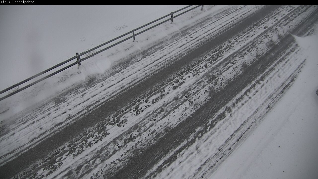 Weather Camera Image Väg 4 Sodankylä, Porttipahta, Sodankylä, Lappi