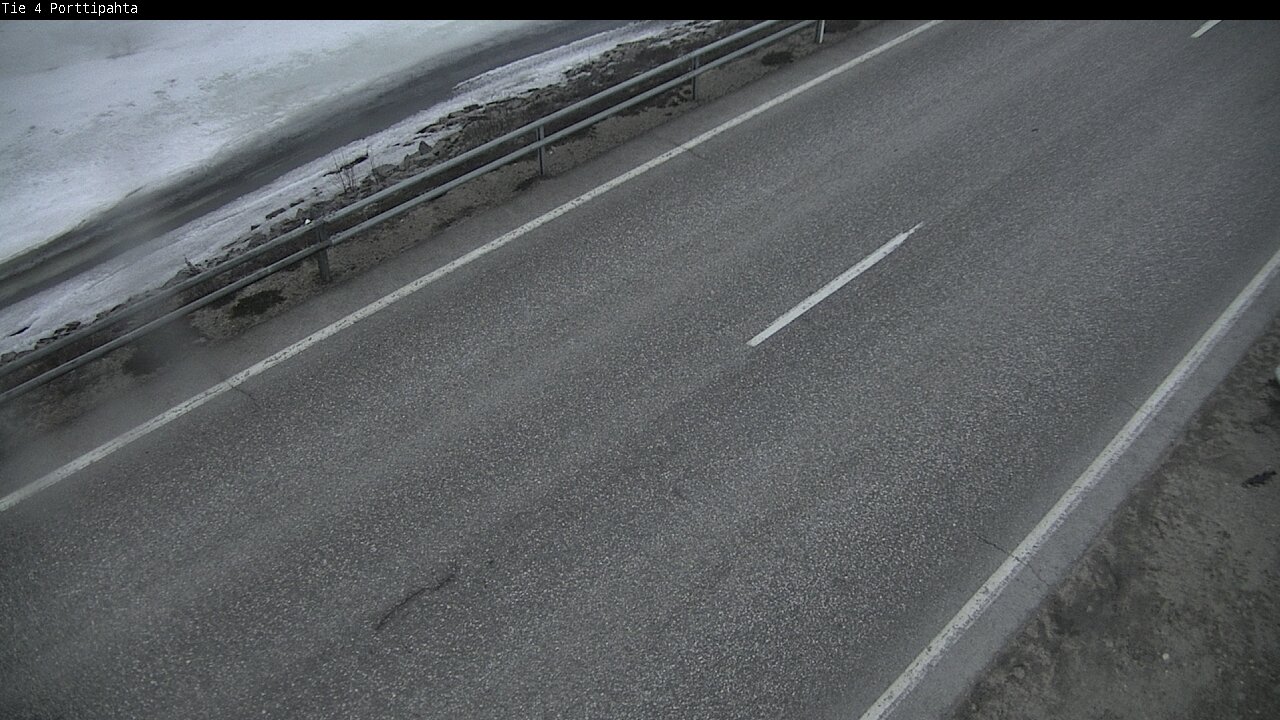 Weather Camera Image Road 4 Sodankylä, Porttipahta, Sodankylä, Lappi