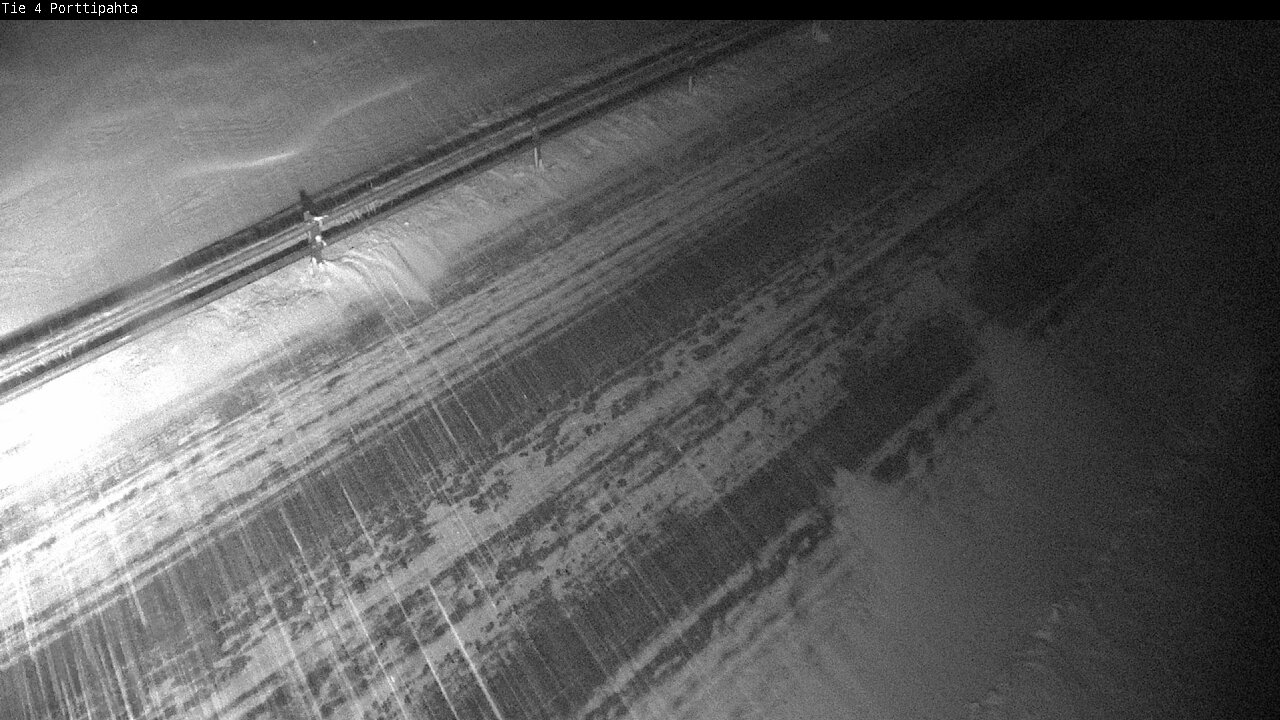 Weather Camera Image Väg 4 Sodankylä, Porttipahta, Sodankylä, Lappi