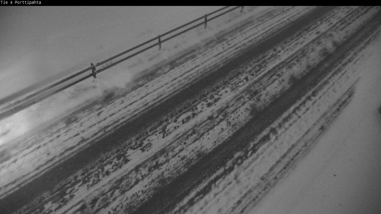 Weather Camera Image Väg 4 Sodankylä, Porttipahta, Sodankylä, Lappi
