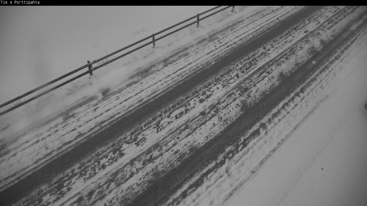 Weather Camera Image Väg 4 Sodankylä, Porttipahta, Sodankylä, Lappi