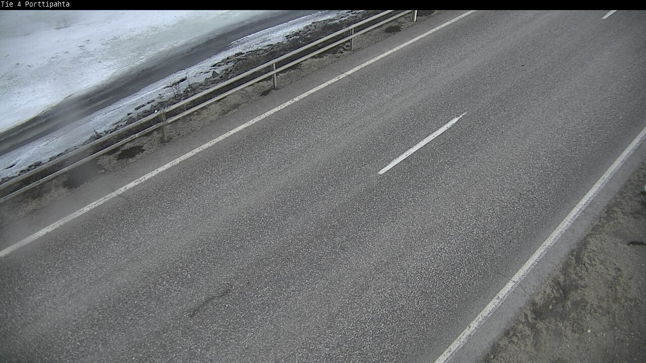 Weather Camera Image Road 4 Sodankylä, Porttipahta, Sodankylä, Lappi
