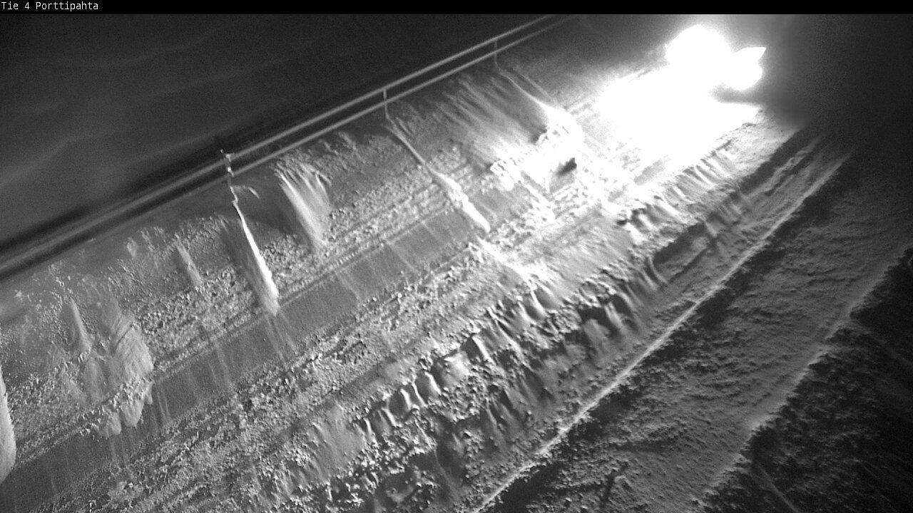 Weather Camera Image Väg 4 Sodankylä, Porttipahta, Sodankylä, Lappi