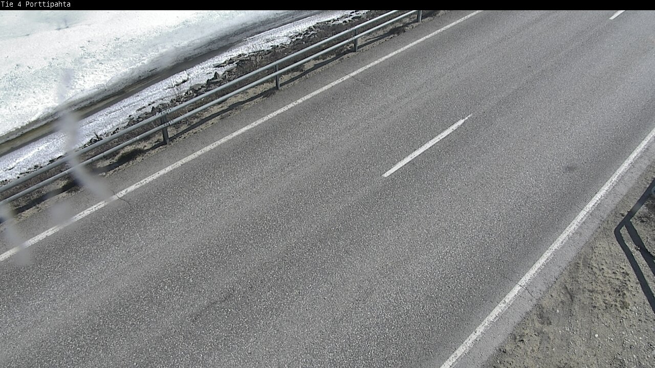 Weather Camera Image Road 4 Sodankylä, Porttipahta, Sodankylä, Lappi