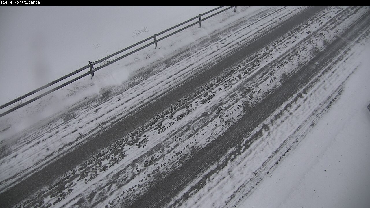 Weather Camera Image Väg 4 Sodankylä, Porttipahta, Sodankylä, Lappi