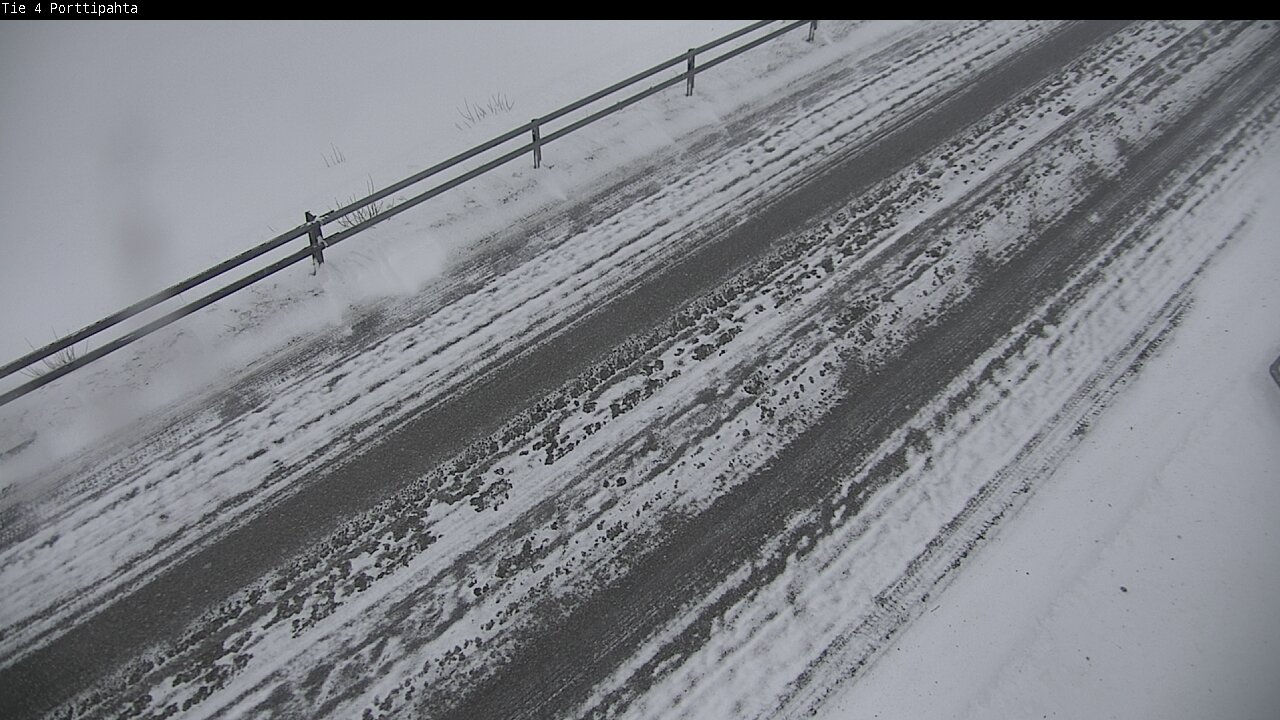 Weather Camera Image Väg 4 Sodankylä, Porttipahta, Sodankylä, Lappi