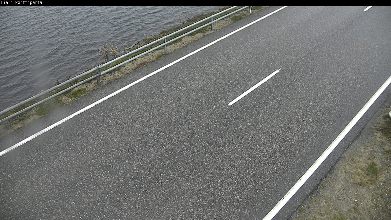 Weather Camera Image Väg 4 Sodankylä, Porttipahta, Sodankylä, Lappi