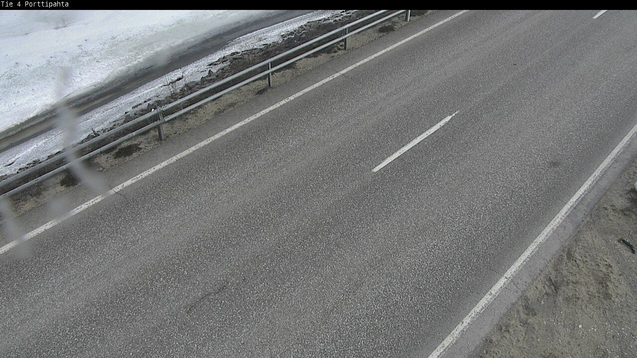Weather Camera Image Road 4 Sodankylä, Porttipahta, Sodankylä, Lappi