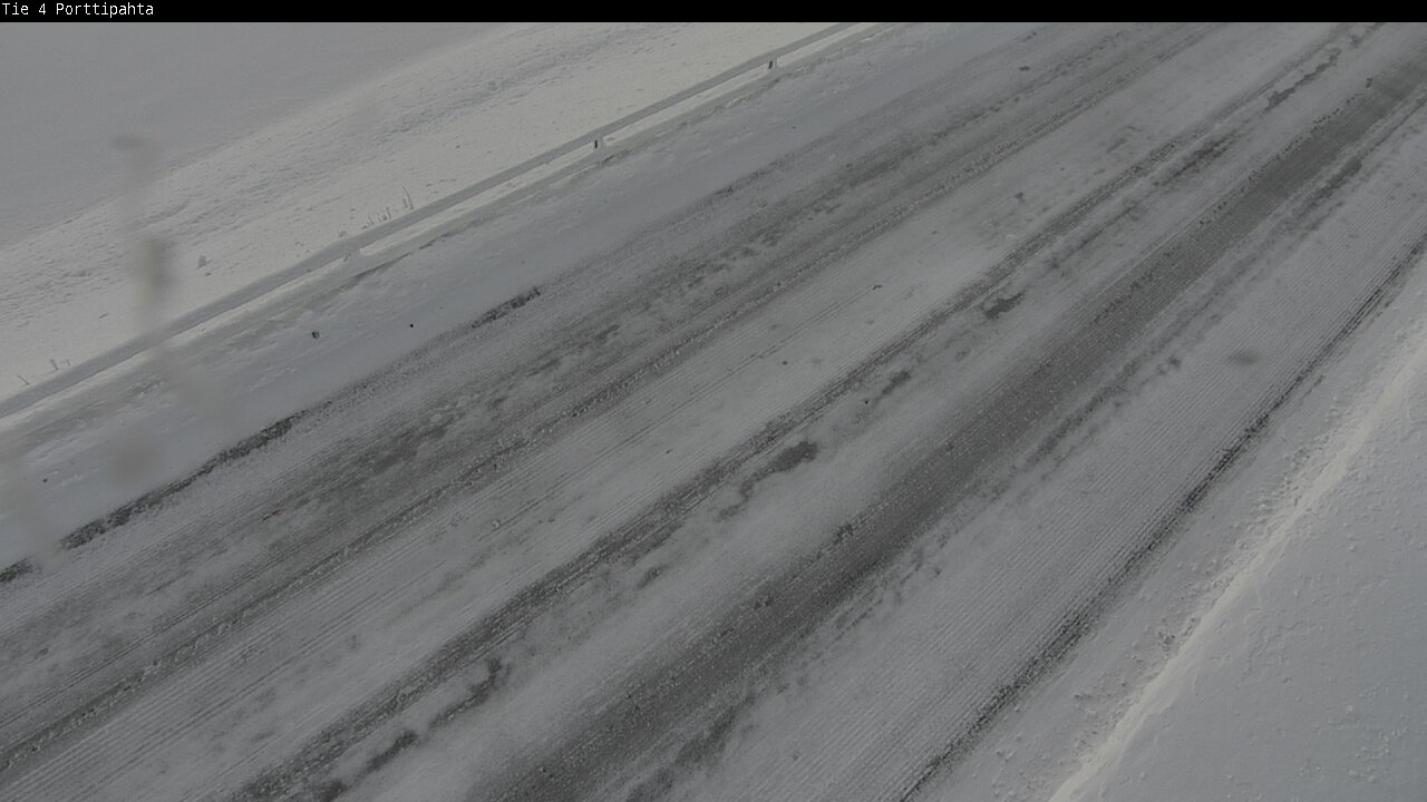 Weather Camera Image Road 4 Sodankylä, Porttipahta, Sodankylä, Lappi